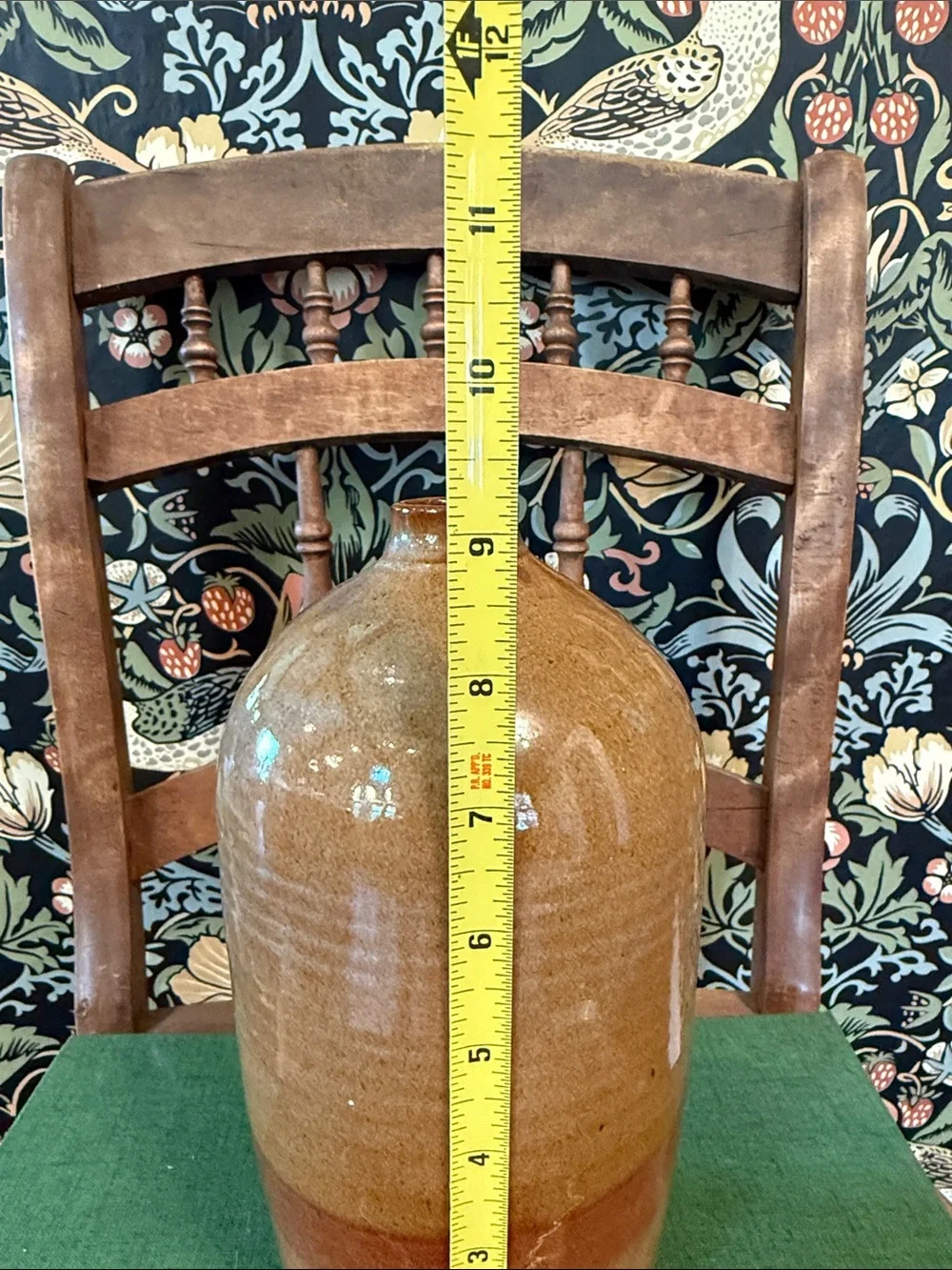Glazed Stoneware Pottery Vase